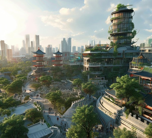 屈子文化园二期工程,活力与和谐的未来 屈子文化园二期工程,活力与和谐的未来